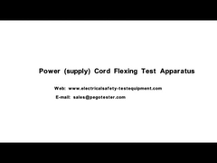 IEC60335-1 Figure 8 Contrôle PLC de l'appareil d'essai de flexion du câble d'alimentation