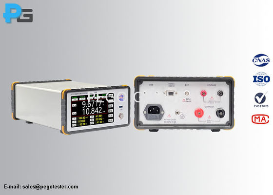 Digital Power Meter with 600V Voltage Test Range 20A Current Test Range and 5KHz Frequency Test Range for Accurate Electrical Parameter Measurement