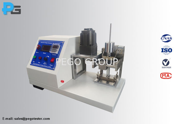 Scrape Abrasion Test Apparatus with 0.45mm Abrasion Needle Compliant to ISO6722-1 and ISO19642-2 at 55 Cycles/Min