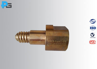 Mesure durable E14, certification de chapeau de lampe de la mesure de prise de fil CNAS