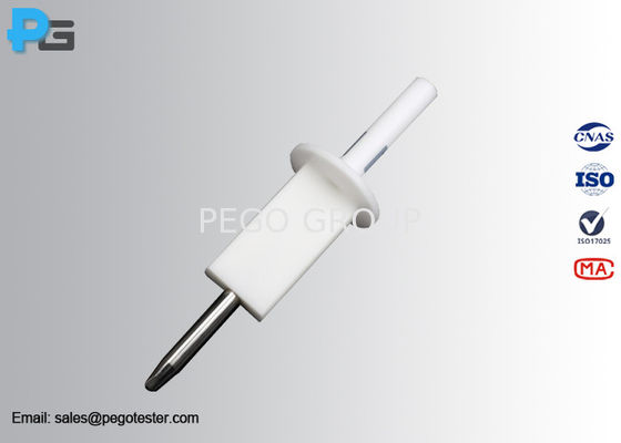 45 V garantie par la norme IEC 61010-1 paragraphe 6.2.2 Figure B.2 Sondage articulé à doigt avec garantie élevée