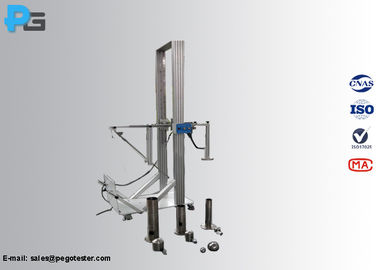 Appareillage vertical 2 d'essai au choc de pendule dans 1 AC220V/50Hz IEC62262 IK07 à IK10