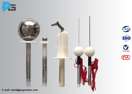 Les sondes de test de code IP IEC60529 pour IP1X IP2X IP3X IP4X testent la protection contre les pièces sous tension